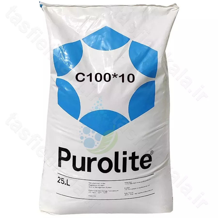 Purolite-cation-c100.10-Ion-Exchange-Resin رزین کاتیونی پرولایت (PUROLITE) مدل C100*10