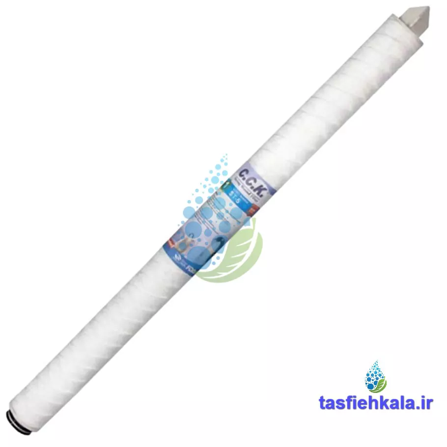 Filter-Cartridge-40-Inch-5-Micron-CCK فیلتر نخ تابیده 40 اینچ اسلیم 5 میکرون اورینگ دار CCK