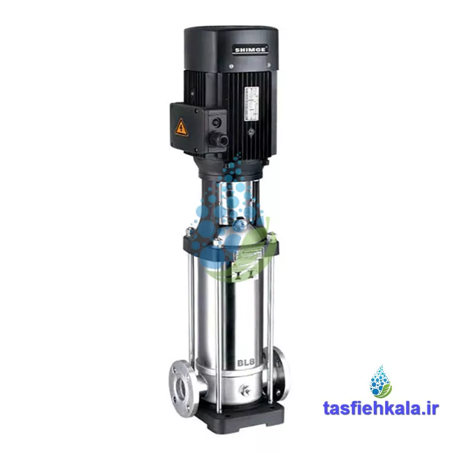 پمپ طبقاتی عمودی شیمجه مدل BL 2-18