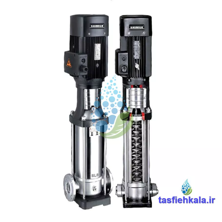 پمپ طبقاتی عمودی شیمجه Shimge مدل BL 8-16