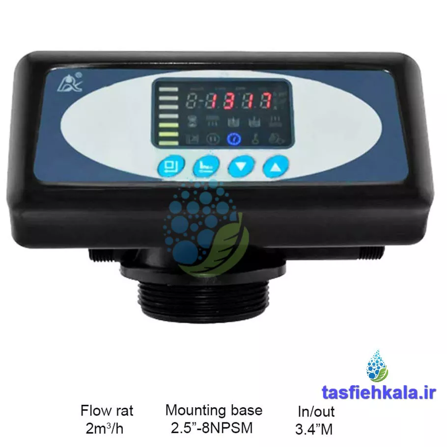 شیر اتوماتیک فیلتر FRP رانکسین F71B1 سایز 3.4 اینچ با قید مشخصات