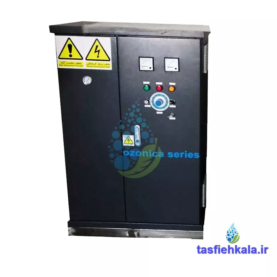 Ozone-generator-device-ozonica-model-oz-200-1 دستگاه ازن ژنراتور صنعتی OZ-200 یا ازن ساز Ozonica