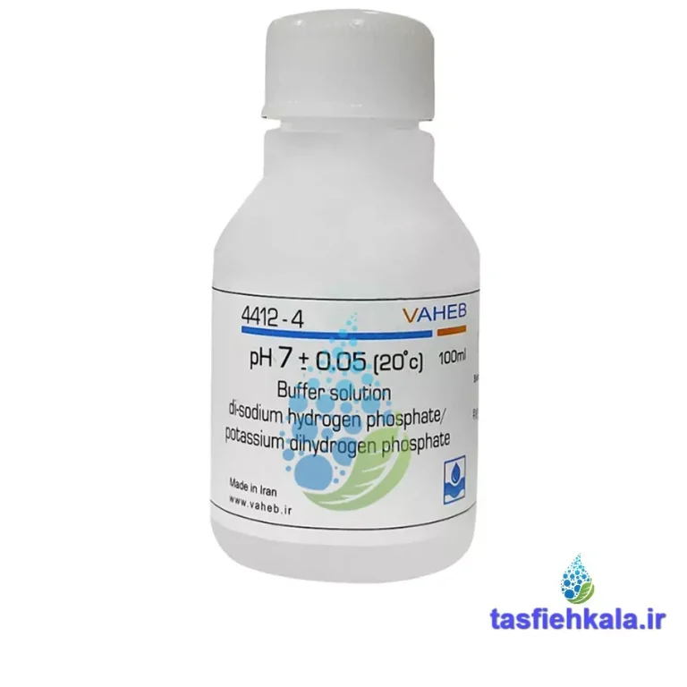 محلول بافر 7 PH حجم 100 سی سی واهب