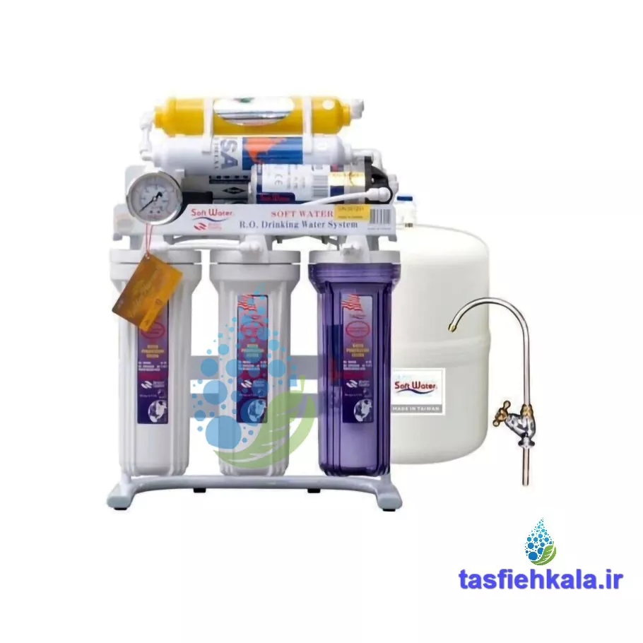 دستگاه تصفیه آب سافت واتر (Soft Water) تایوانی 6 مرحله دستگاه تصفیه آب سافت واتر (Soft Water) تایوانی 6 مرحله