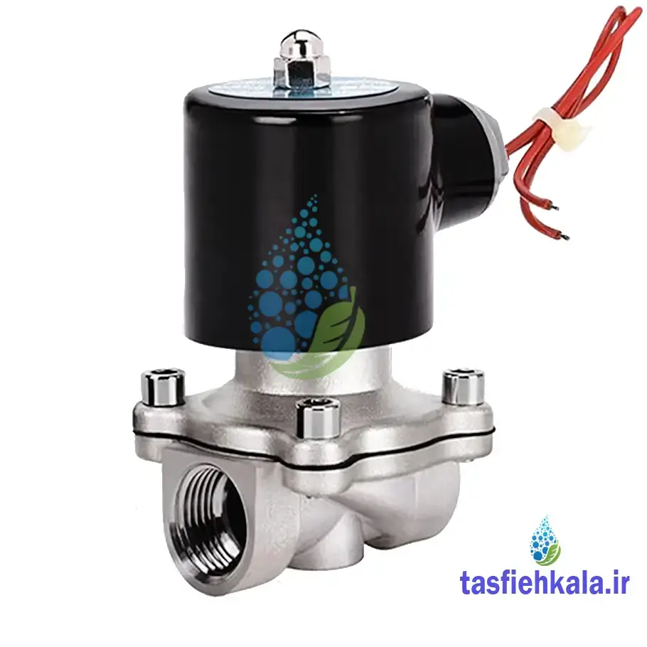 شیر برقی استیل سایز 1.2 اینچ یونیدی (unid)