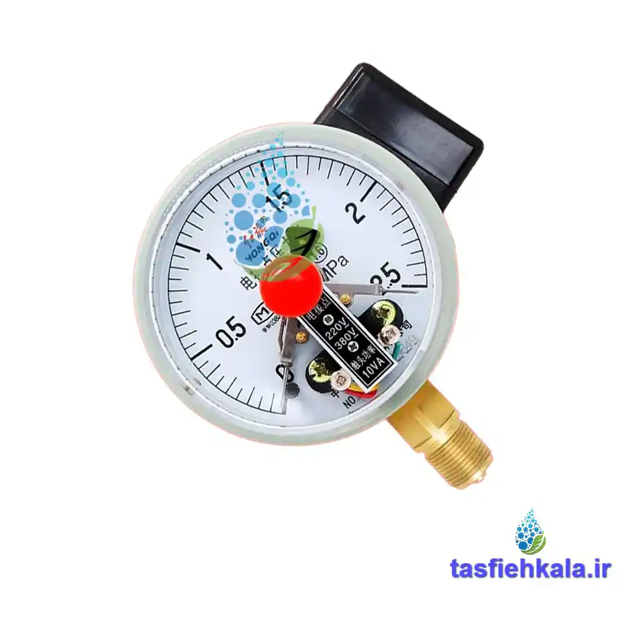 گیج فشار سنج 100 بار تماس الکتریکی مدل YXC-60 گیج فشار سنج 100 بار تماس الکتریکی مدل YXC-60