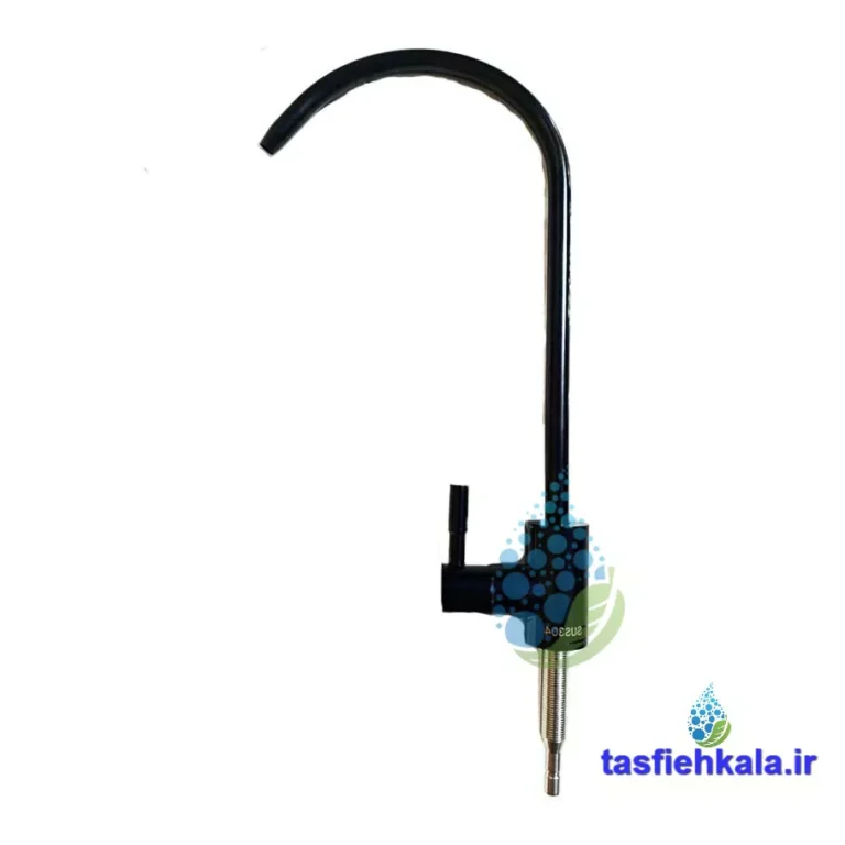 شیر تصفیه آب اهرمی مشکی SUS304